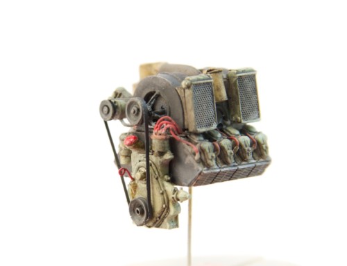 Build log: Steyr Radio Car Engine painting
